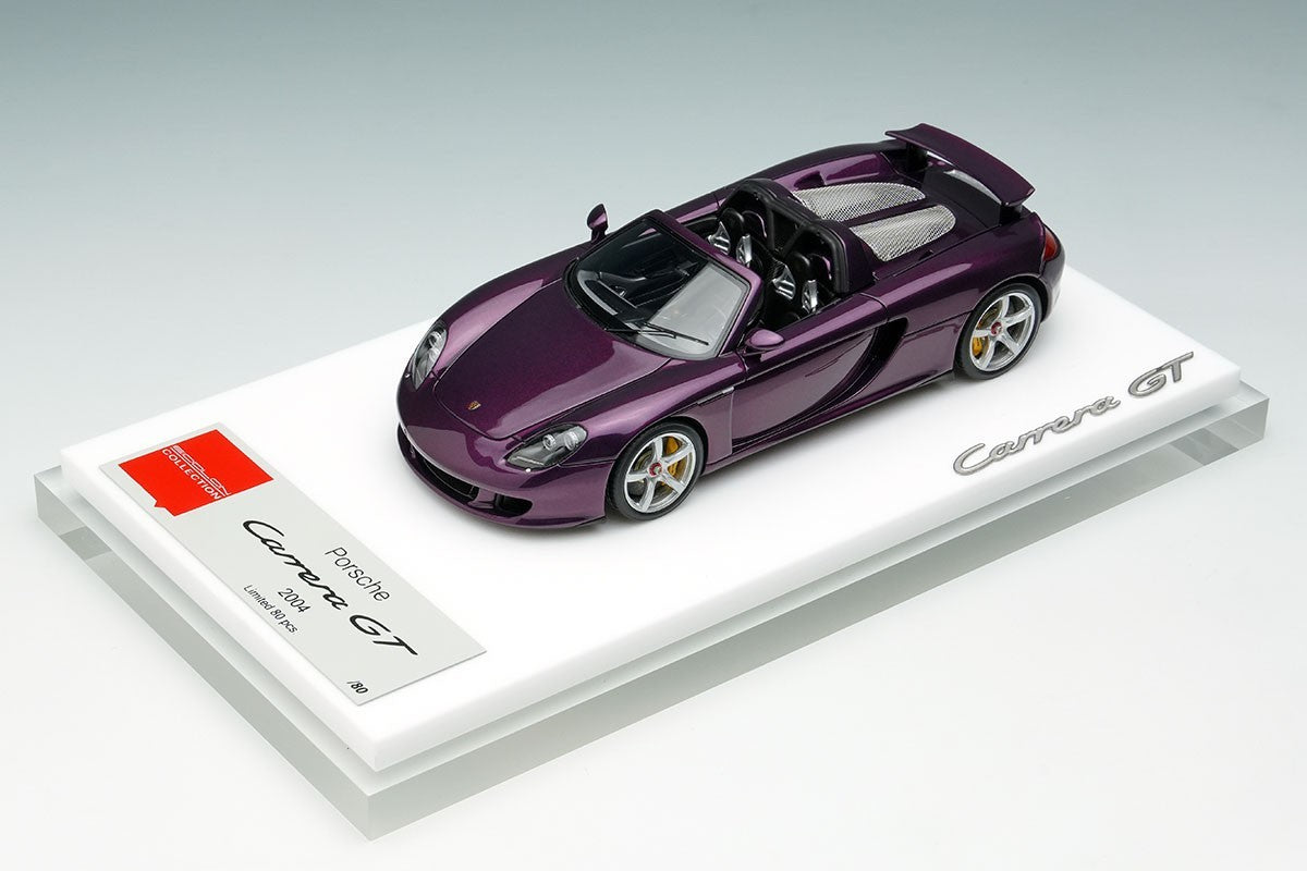 EIDOLON EM567F 1/43 Porsche Carrera GT 2004 Viola Resin Limited 80pcs