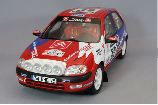 OttO OTM978 1/18 Citroen Saxo VTS 2000 RAC Rally #62 Multi Color