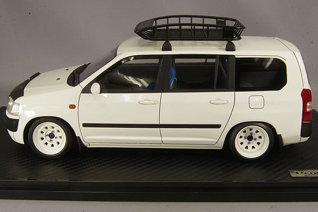 Ignition Model IG1646 1/18 Toyota Probox GL NCP51V Shakotan White Resin