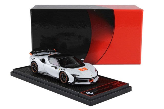 BBR BBRC285A 1/43 Ferrari SF90XX Stradale Bianco Artico Limited 210pcs