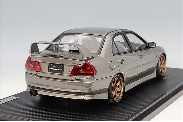 Ignition Model IG3851 1/18 Mitsubishi Lancer Evolution IV CN9A Gun Metallic