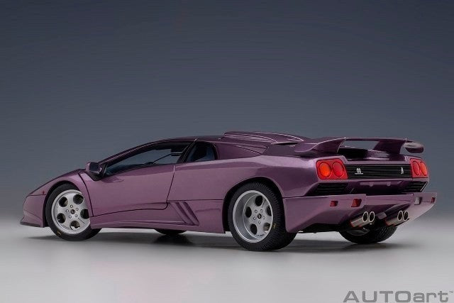 AUTOart 79142 1/18 Lamborghini Diablo SE30 Jota Metallic Purple Coupe
