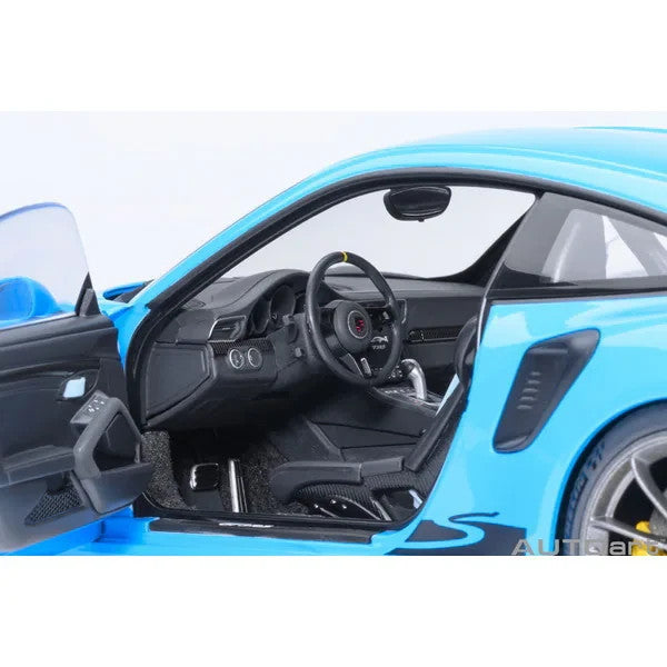 AUTOart 78182 1/18 Porsche 911 991.2 GT3 RS Light Blue Diecast