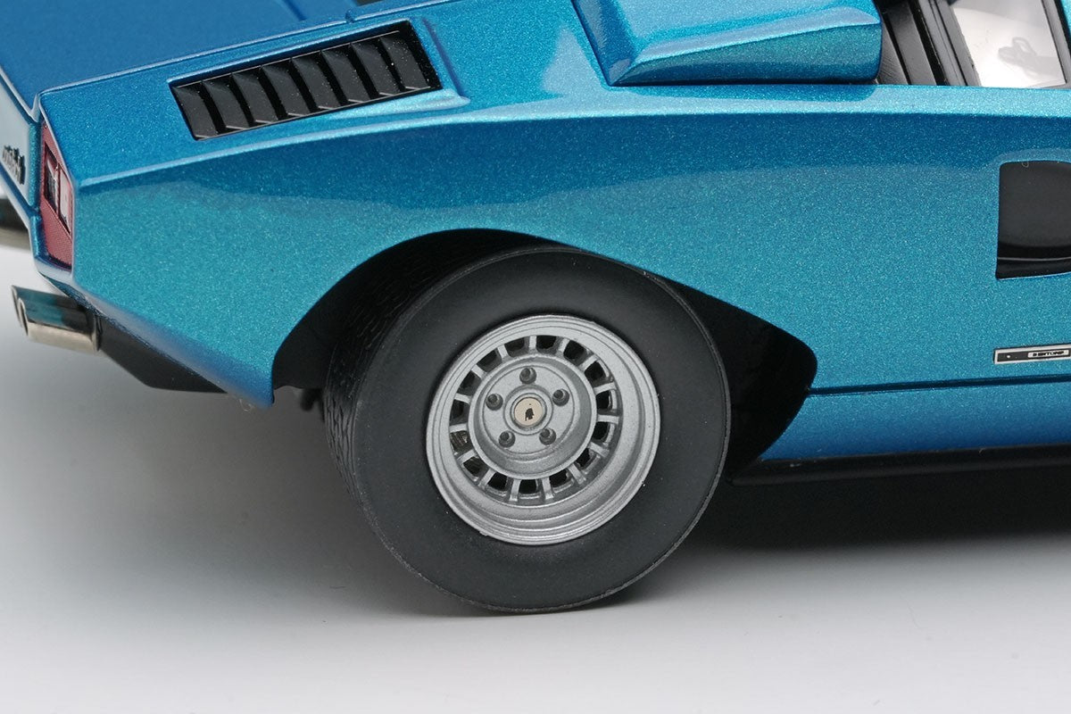 Make Up EIDOLON EM822C 1/43 Lamborghini Countach LP400 1974 Blue Resin