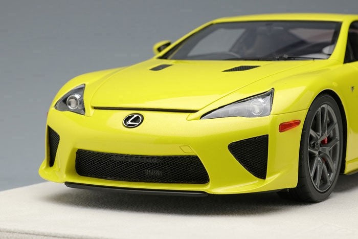 EIDOLON EML043D 1/18 Lexus LFA 2010 Pearl Yellow Resin Ltd 70pcs