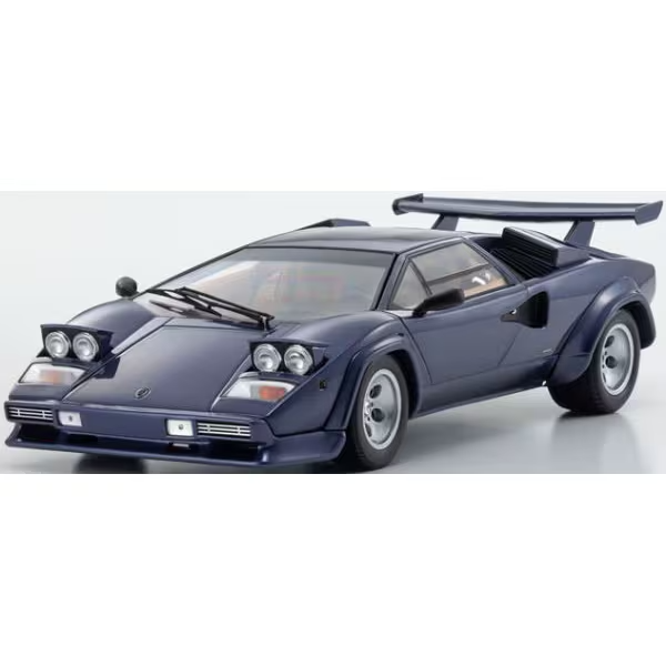 Kyosho KS08320DBL 1/18 Lamborghini Countach LP5000 Dark Blue Diecast