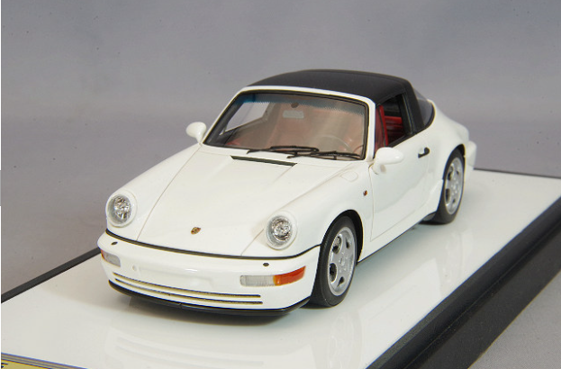 Make Up VISION VM155B 1/43 Porsche 911 964 Carrera 2 Targa White 1992