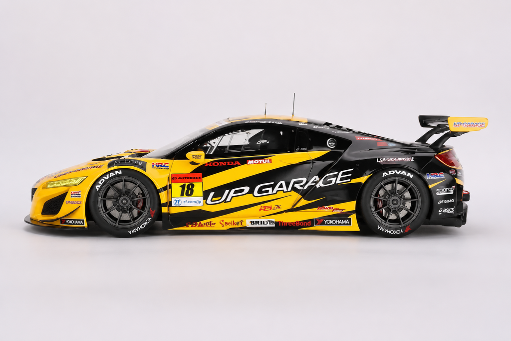 Top Speed TS0519 1/18 Honda NSX GT3 EVO22 Super GT 2023 #18 Team Up Garage Resin