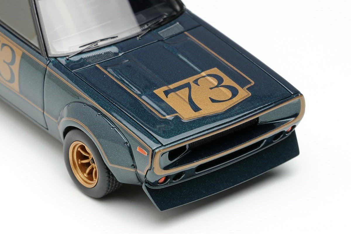 Make Up VISION VM272 1/43 Nissan Skyline GT-R KPGC10 1972 Tokyo Show Green