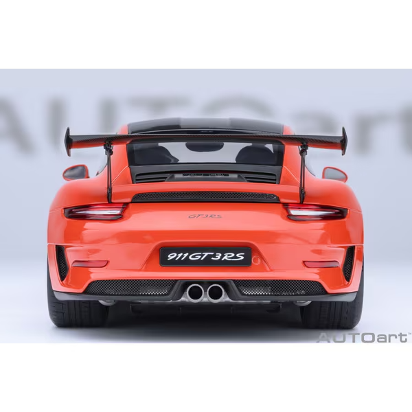 AUTOart 78177 1/18 Porsche 911 991.2 GT3 RS Weissach Orange Diecast
