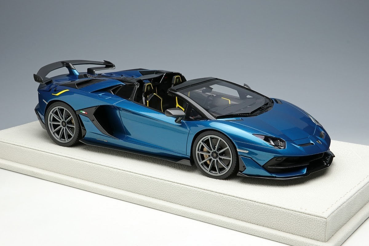 EIDOLON EML028B 1/18 Lamborghini Aventador SVJ Roadster Verde Artemis Resin Car