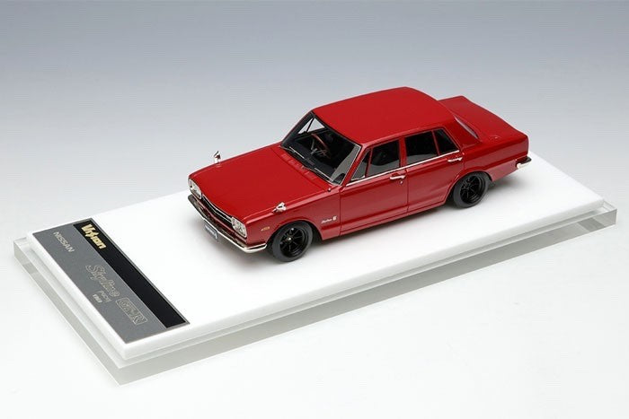 Make Up VISION VM241B 1/43 Nissan Skyline 2000 GT-R PGC10 Red Watanabe 1969