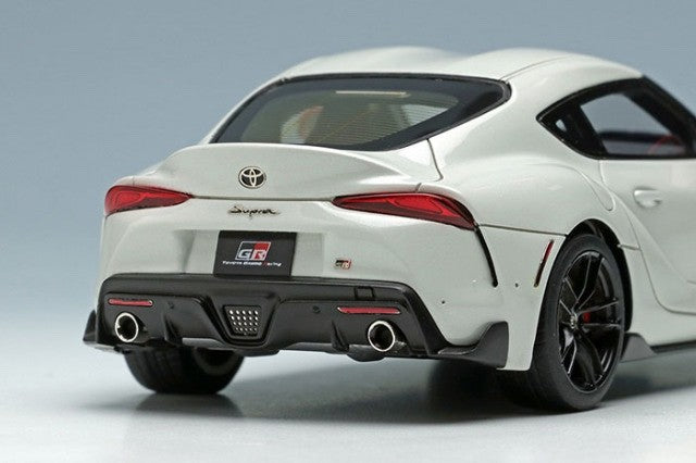 EIDOLON EM474A 1/43 Toyota GR Supra RZ Launch Edition White/Red