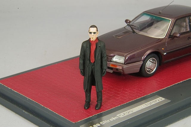 MATRIX MX40304-111 1/43 Citroen CX GTi Turbo 2 1986 Jules Deelder Figure Resin