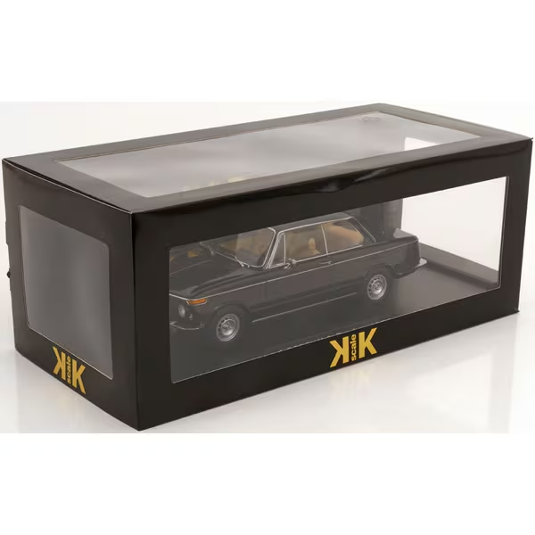 KK Scale KKDC181143 - 1/18 BMW 2002 tii 2nd Series 1974 Black