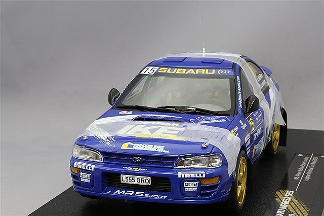 Sun Star SS5529 1/18 Subaru Impreza 555 Rally 2023 #15 Diecast