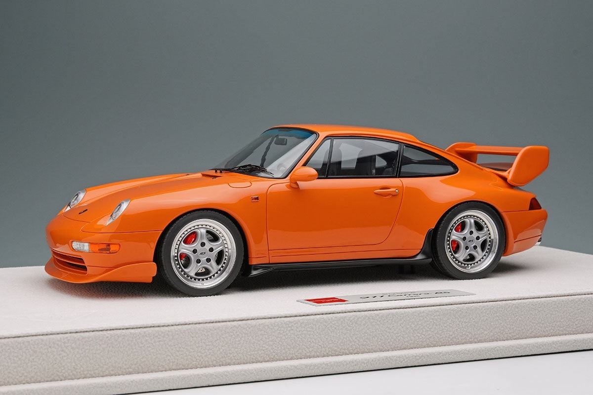 Make Up EIDOLON EML095H 1/18 Porsche 911 993 Carrera RS 1995 Orange Limited