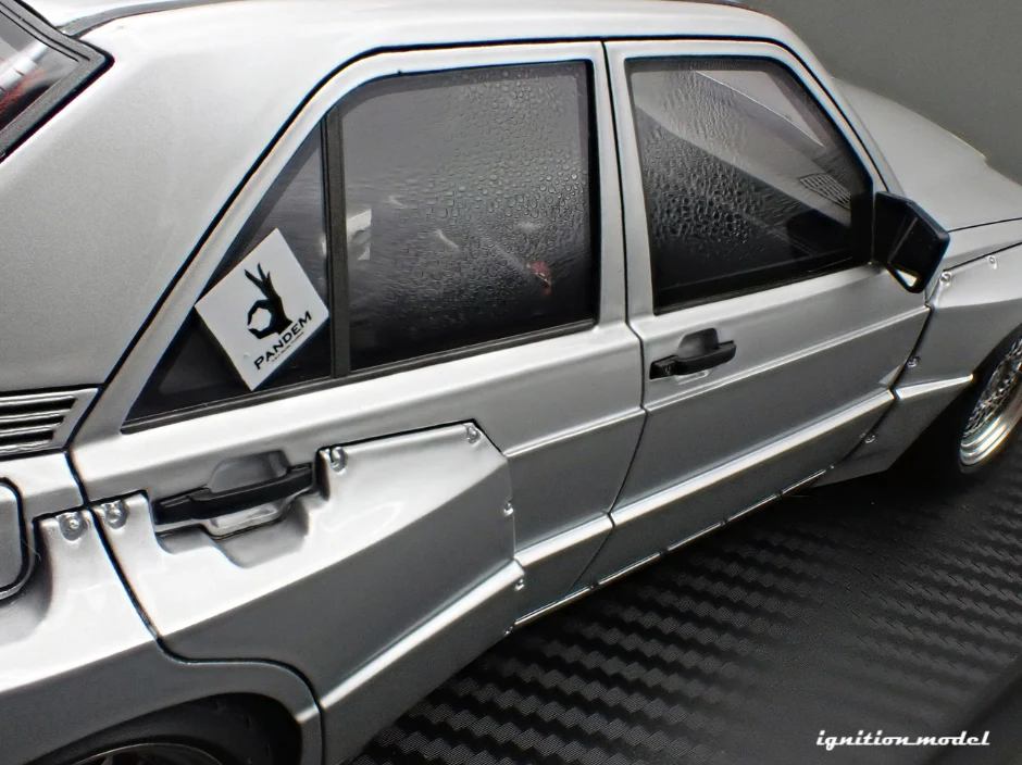 Ignition Model IG3768 1/18 Pandem 190 Silver Widebody