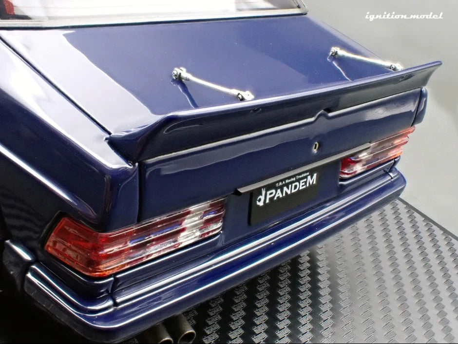 Ignition Model IG3773 1/18 PANDEM Mercedes-Benz 190E Blue Black Resin