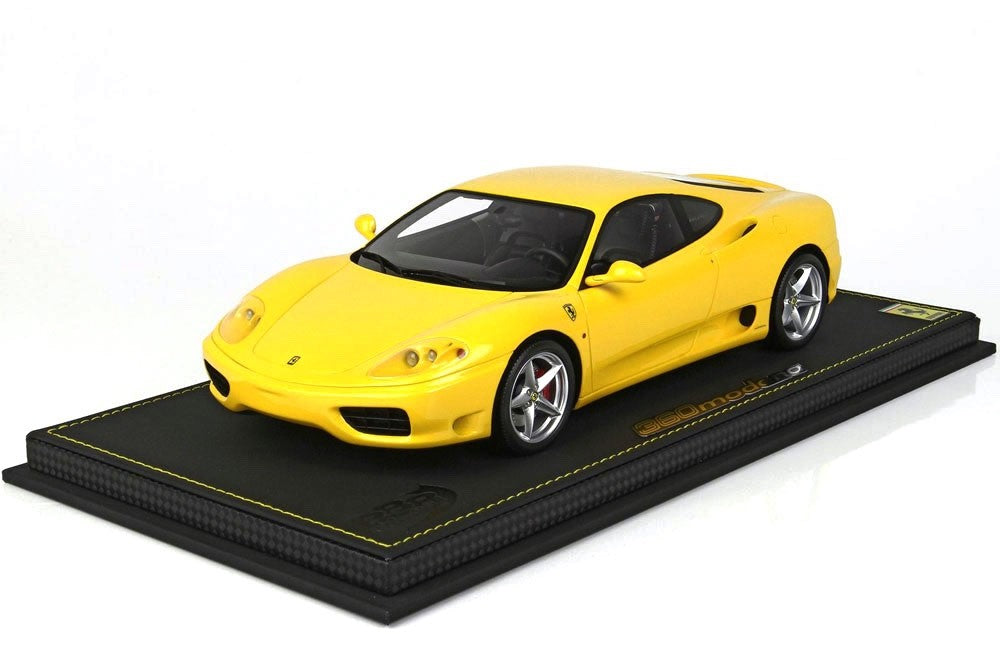 BBR P18172DV 1/18 Ferrari 360 Modena 1999 Yellow Resin Limited 126pcs