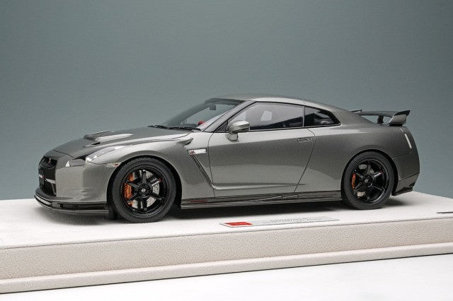 EIDOLON EML174 1/18 Nissan GT-R NISMO CRS 2008 Gray Resin