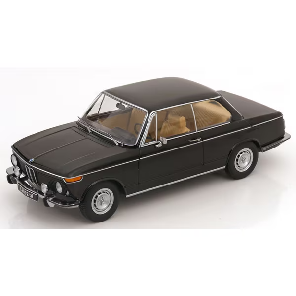 KK Scale KKDC181143 - 1/18 BMW 2002 tii 2nd Series 1974 Black