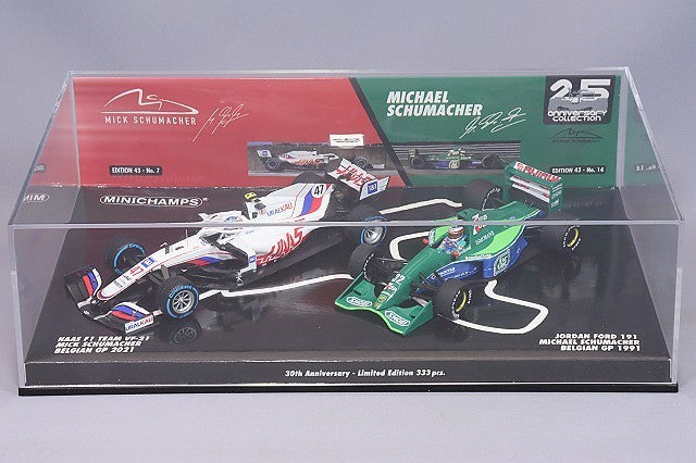 Minichamps MC512213247 1/43 Schumacher 30th Anniversary Set