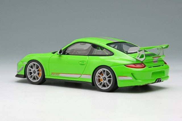 EIDOLON EM606E 1/43 Porsche 911 997.2 GT3 RS 4.0 2012 Green Yellow Resin