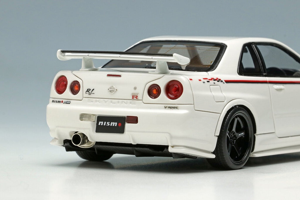 Make Up EIDOLON EM436E 1/43 Nissan Skyline GT-R BNR34 NISMO R-tune White