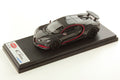 Looksmart LS490E 1/43 Bugatti Chiron Sport 2018 Grey Carbon Italian Red Resin