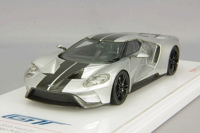 TSM TSM164342 1/43 Ford GT 2015 Chicago Auto Show Silver Resin