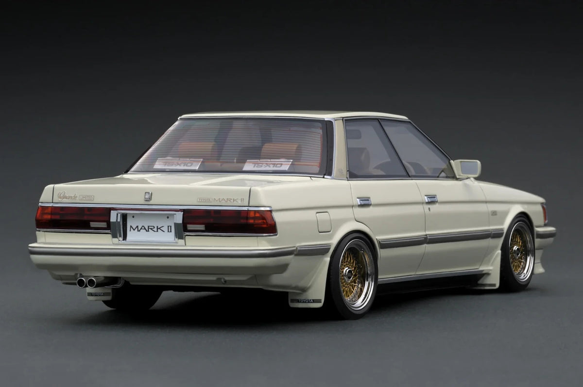 Ignition Model IG3822 1:18 Toyota Mark II Grande Ltd Pearl White Resin
