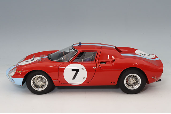 CMC CMC-261 1/18 Ferrari 250 LM Le Mans Winner 1964 #7 Multi Color Diecast