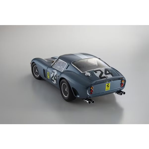 Kyosho KS08438D 1/18 Ferrari 250 GTO 1962 Sebring #24 Blue Die-Cast Model