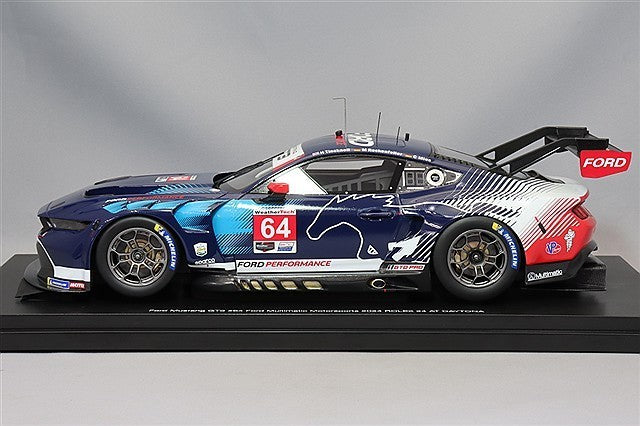 TOP SPEED TS0585 1/18 Ford Mustang GT3 2024 Daytona 24H #64