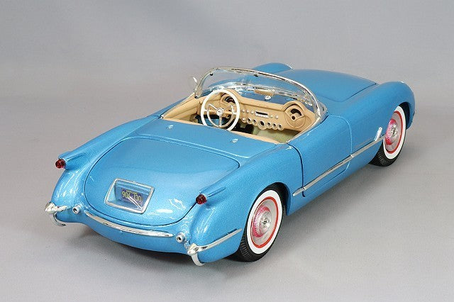 American Muscle KS-AMM1341 1/18 Chevrolet Corvette 1954 Blue Diecast
