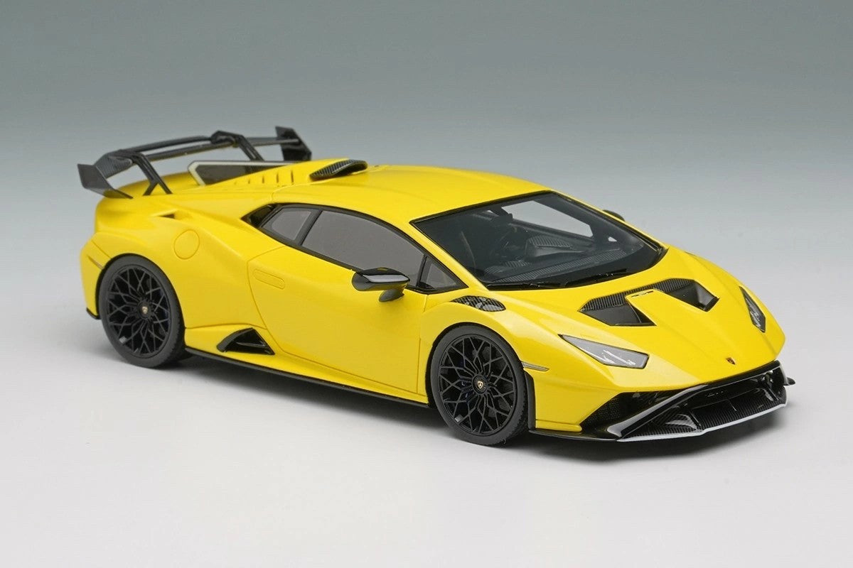 Make Up EIDOLON EM737C 1/43 Lamborghini Huracan STO 2021 Giallo Belenus Resin