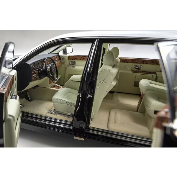 Kyosho KS08841BKS 1/18 Rolls-Royce Phantom EWB, Black/Silver (Die-cast)