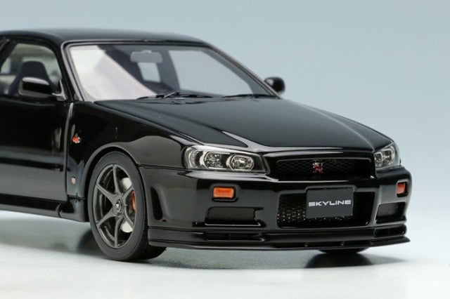 Make Up EIDOLON EM462E 1/43 Nissan Skyline GT-R BNR34 V-spec Black Pearl 1999