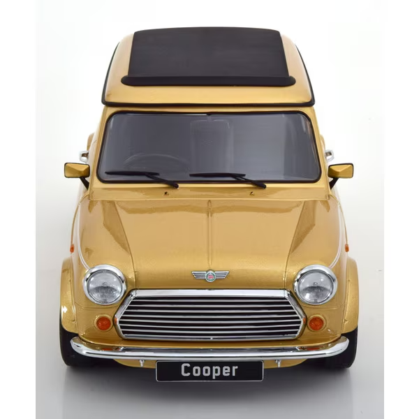 KK Scale KKDC120076R - 1/12 Mini Cooper Sunroof Gold Metallic Right-Hand Drive