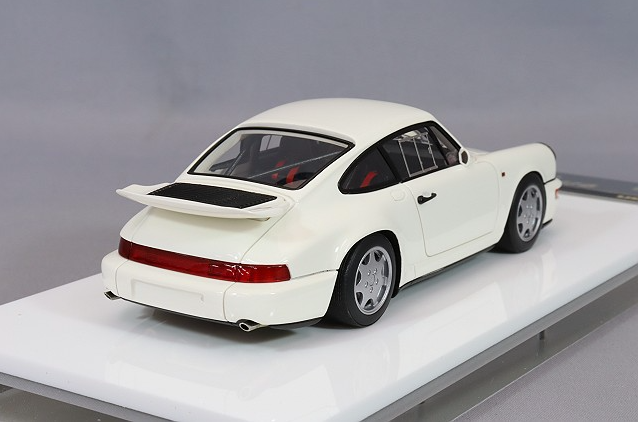 Make Up VISION VM164A 1/43 Porsche 911 Carrera 4 Lightweight Arctic White 1990