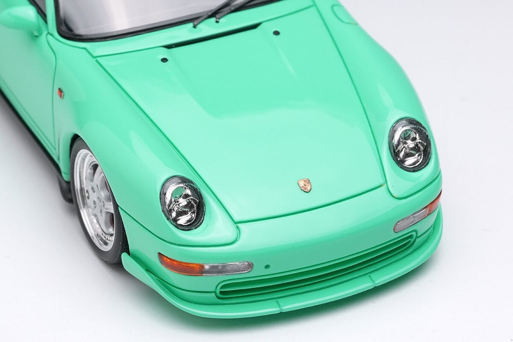 Make Up VISION VM096I 1/43 Porsche 911 993 Carrera RS 1995 Japan ver. Mint Green