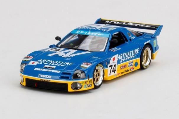 TSM Model TSM430190 1/43 Mazda RX-7 GTO Le Mans 24H 1994 #74 Artnature Resin
