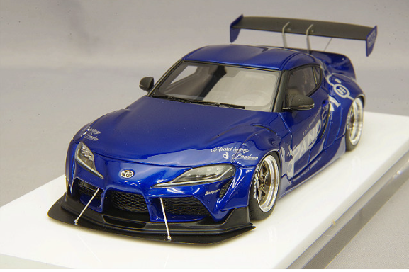 Make Up EIDOLON RB007D 1/43 Pandem GR Supra Ver1.5 Candy Blue Widebody 2019