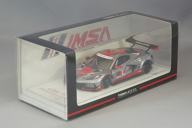 TSM TSM430564 1/43 Chevrolet Corvette C8.R 2021 Sebring #3 Resin