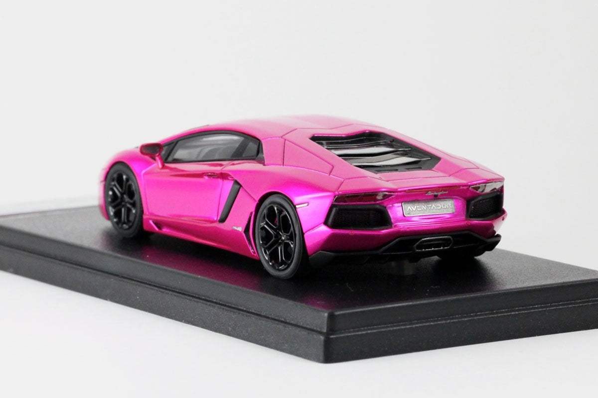 Looksmart LS384G 1/43 Lamborghini Aventador LP700-4 2011 Metallic Pink Ltd 49