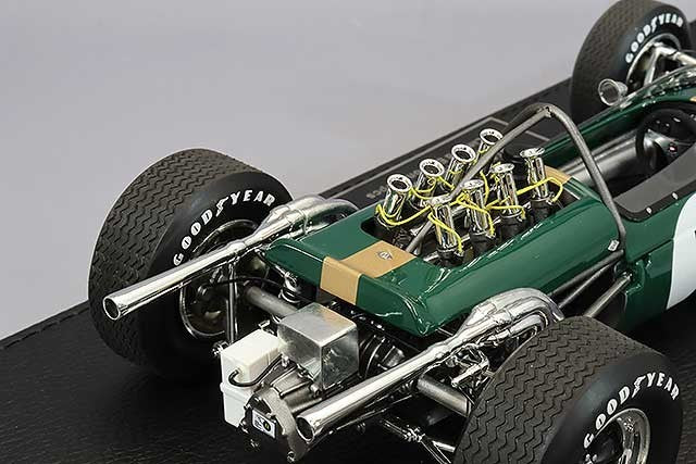 TOPMARQUES GRP116C 1/18 Brabham BT19 1966 British GP Winner #5 Resin