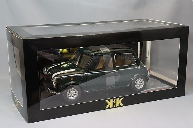 KK Scale KKDC120071R 1/12 Mini Cooper Sunroof Dark Green RHD Diecast
