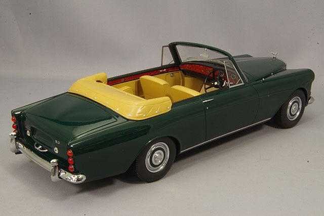 BoS Models BOS302 1/18 Bentley S3 Park Ward DHC Cabrio 1963 Dark Green RHD Resin