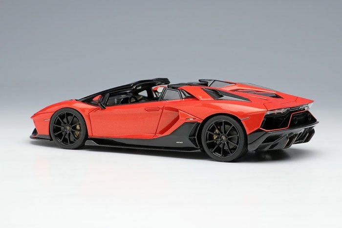 EIDOLON EM638C 1/43 Lamborghini Aventador LP780-4 Ultimae Roadster Arancio Xanto